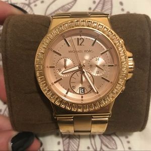 Michael Kors watch in Rose Gold
